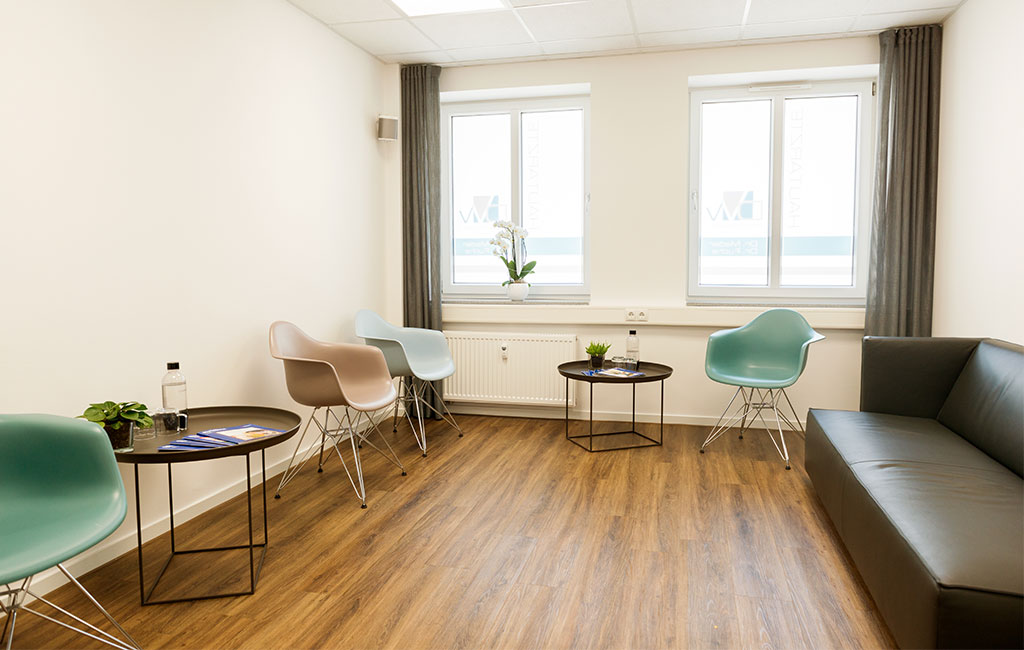 Wartezimmer Dermatologische Privatpraxis Wesel